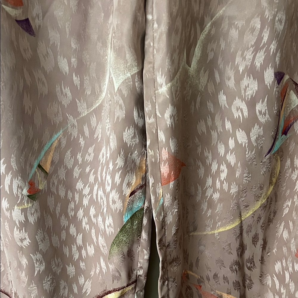 Vintage Abstract Patterned Pants - Picture 4 of 5